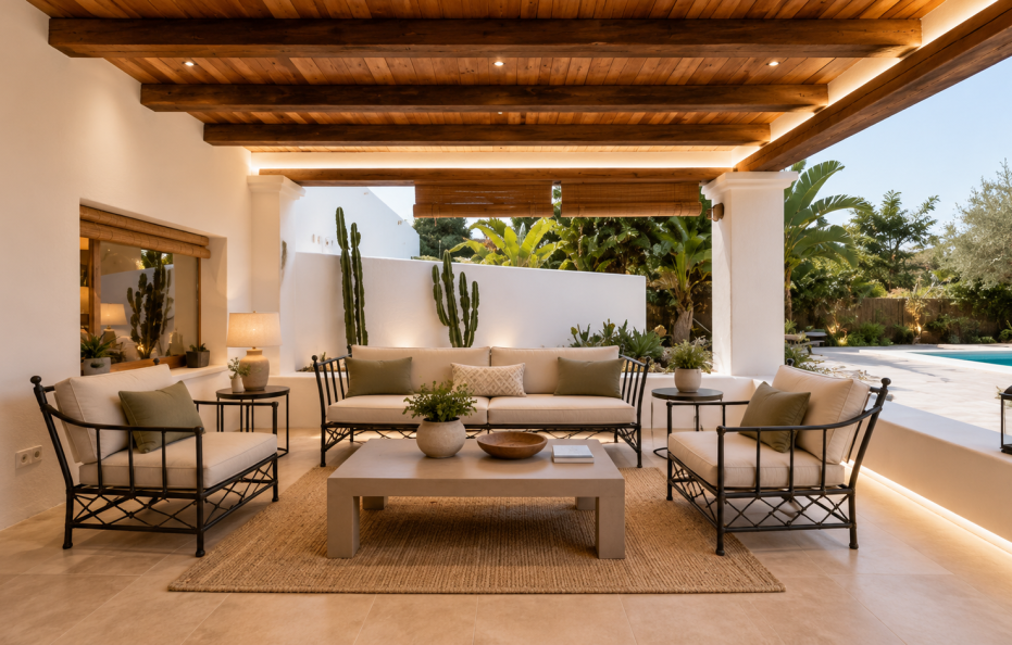 Villa Azulon – Luxury Retreat 400m from Playa den Bossa, Ibiza