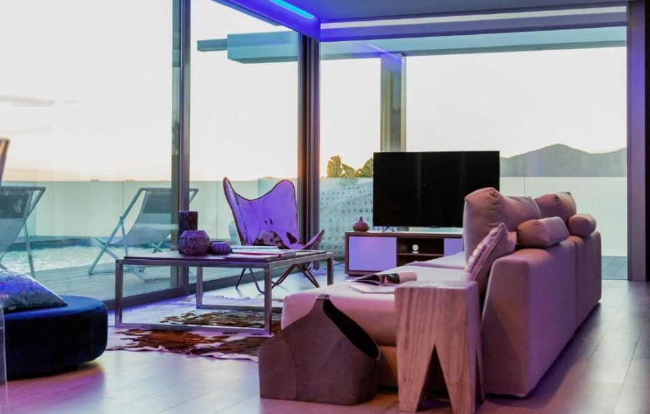 Villa Corazon in Talamanca, Ibiza – Modern Retreat with Pool and Gym