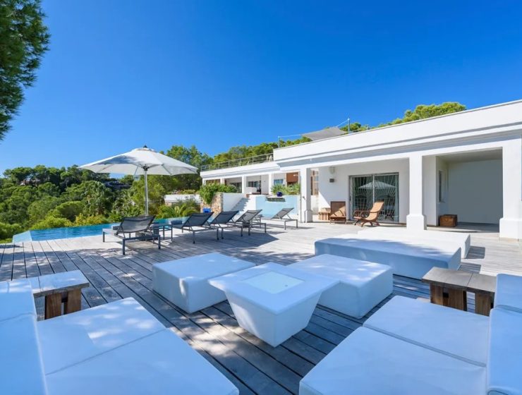 Villa Marlin, Cala Jondal Ibiza – Saltwater Infinity Pool Sea Views
