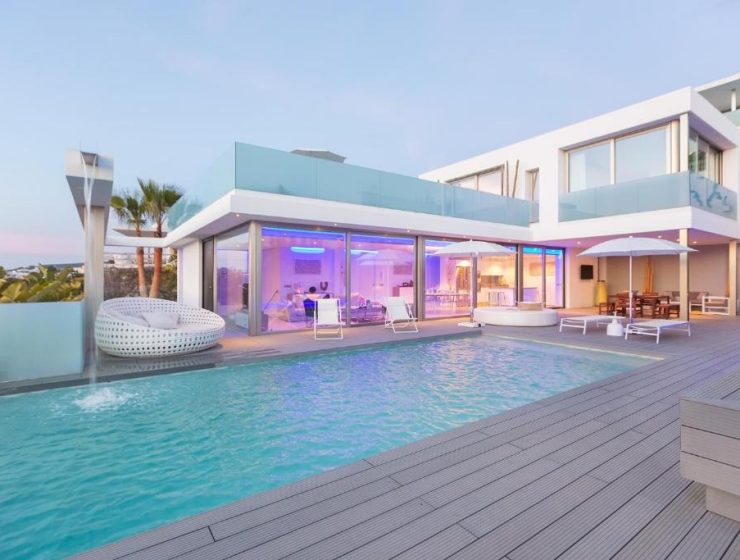 Villa Corazon in Talamanca, Ibiza – Modern Retreat with Pool and Gym