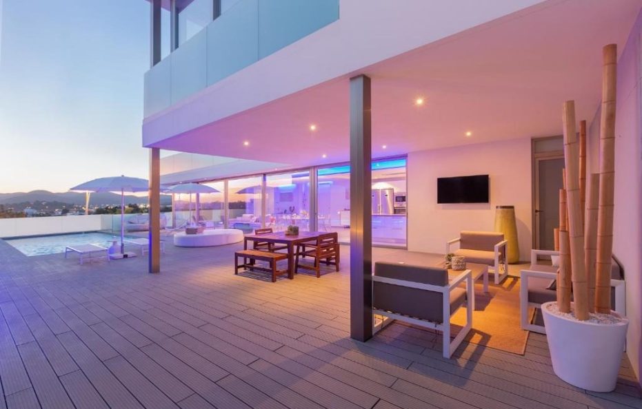 Villa Corazon in Talamanca, Ibiza – Modern Retreat with Pool and Gym