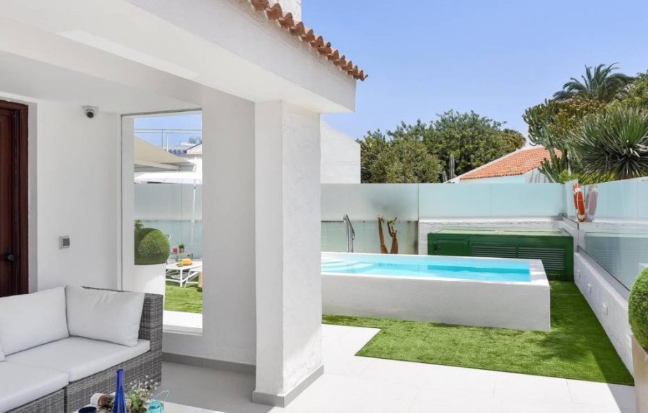 Villa Arancia, Maspalomas – Tranquil Hideaway with Pool & Sea Views