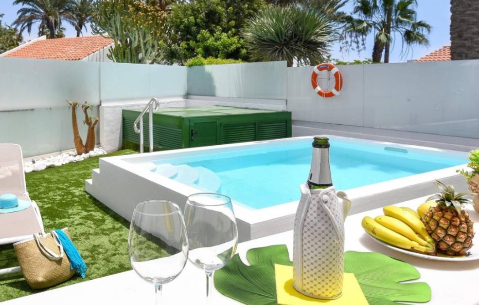 Villa Arancia, Maspalomas – Tranquil Hideaway with Pool & Sea Views