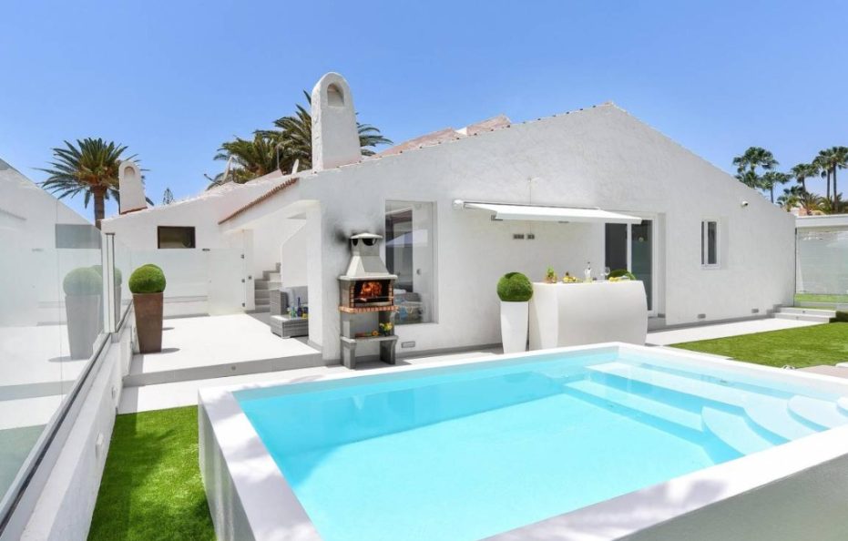 Villa Arancia, Maspalomas – Tranquil Hideaway with Pool & Sea Views