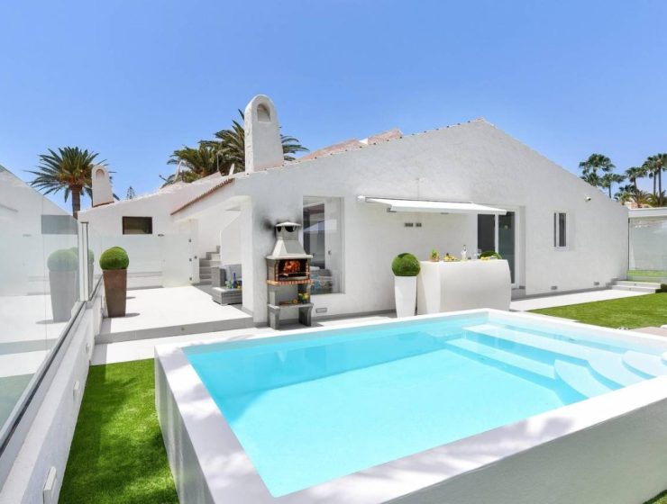 Villa Arancia, Maspalomas – Tranquil Hideaway with Pool & Sea Views