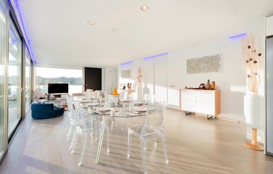 Villa Corazon in Talamanca, Ibiza – Modern Retreat with Pool and Gym