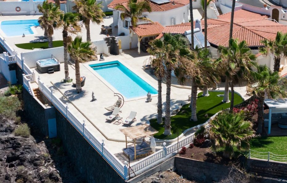 Villa Marabello, Los Gigantes – Oceanfront with Pool and Jacuzzi