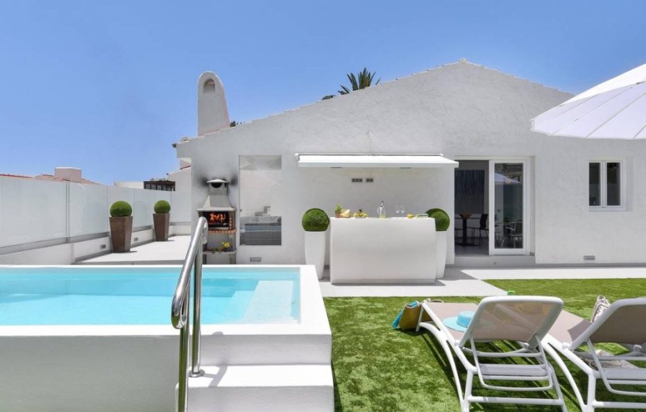 Villa Arancia, Maspalomas – Tranquil Hideaway with Pool & Sea Views