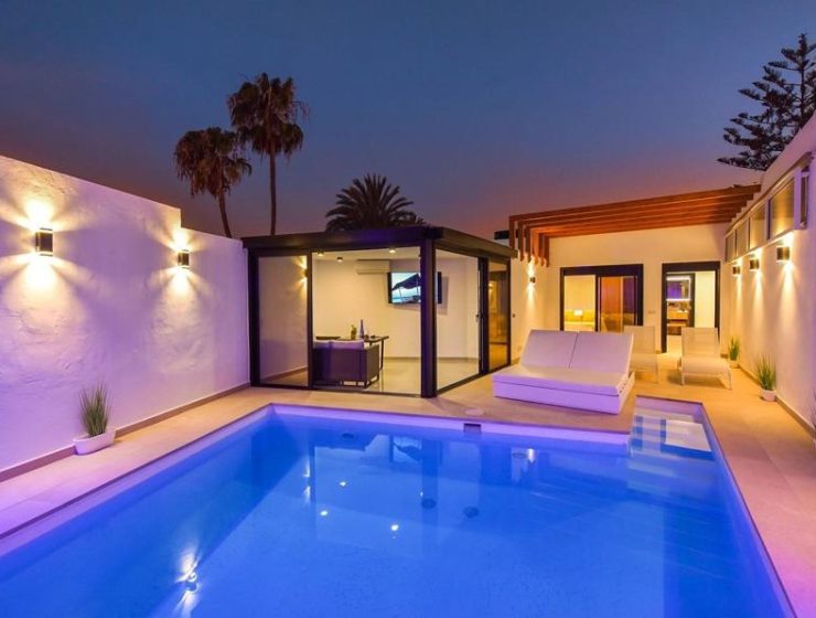 Villa Tanita, Playa del Ingles – Heated Pool and Prime Location